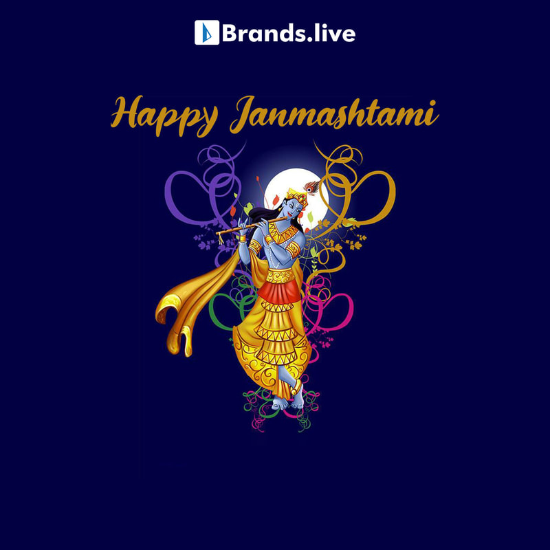 Janmashtami Post for your business